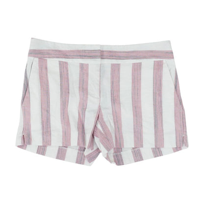 Pink Striped Chino Shorts