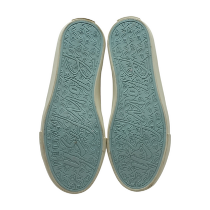 Beige Low-Top Athletic Shoes