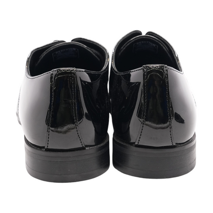 Black Lace-Up Dress Shoes