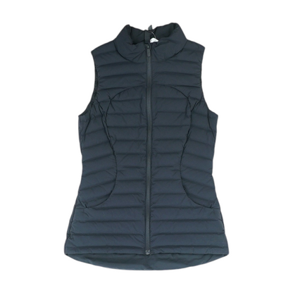 Black Solid Active Vest