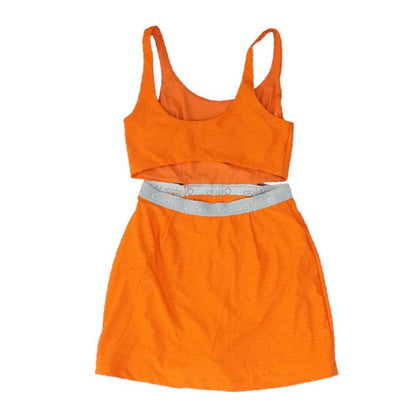 Orange Mini Dress