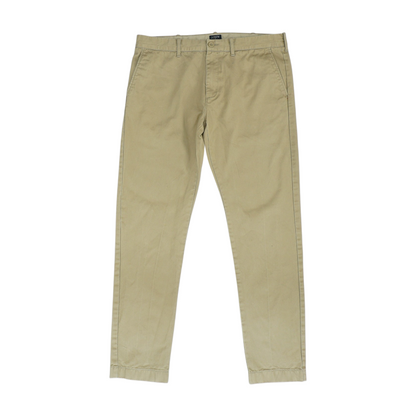 Beige Regular Pants