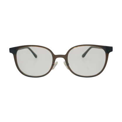 Brown kombu Round Prescription Eyewear