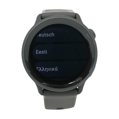 30mm VivoActive 6 Gray Smartwatch Gray Band Medium