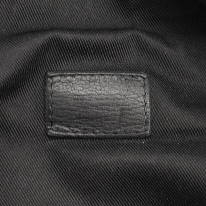 Black Discovery Bumbag PM in Monogram Shadow Leather