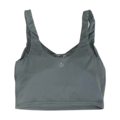 Gray Sports Bra