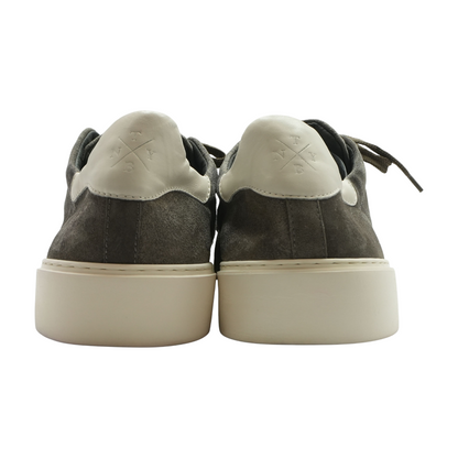 Gray Lace-Up Dress Shoes