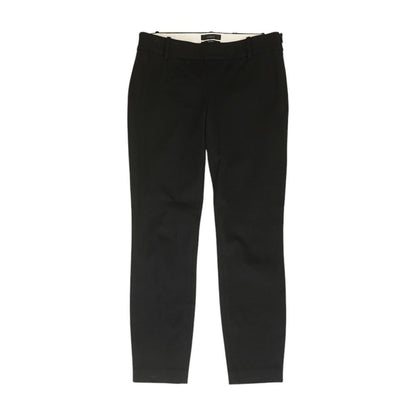 Black Solid Pants