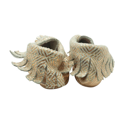 Rose Gold Crib Shoes