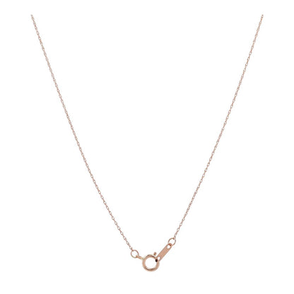 10K Rose Gold Pear Shape With Morganite and Diamond Accents Pendant Necklace