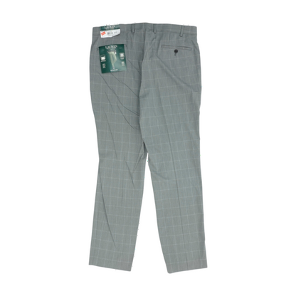 Gray Check Regular Pants