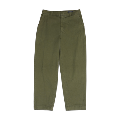 Green Straight Pants