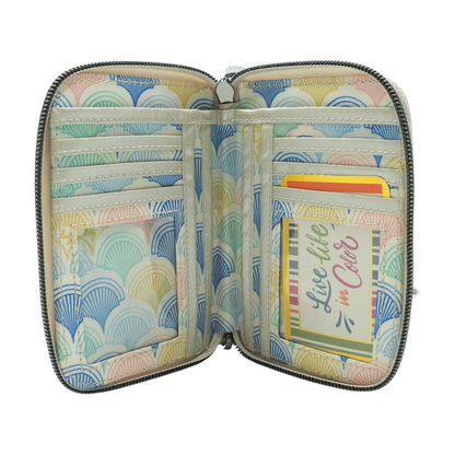 Beige Compact Wallet