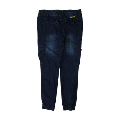 Blue Tapered Jeans