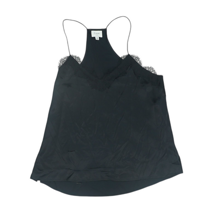 Black Solid Pajama Top