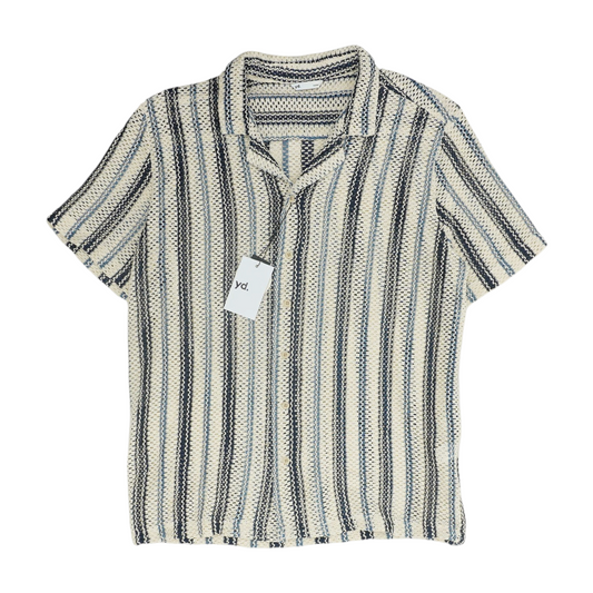 Multi Striped Short Sleeve Button Down