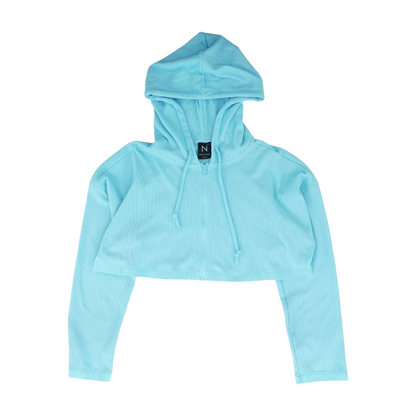Blue Solid Jacket