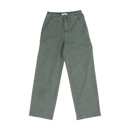 Green Straight Jeans