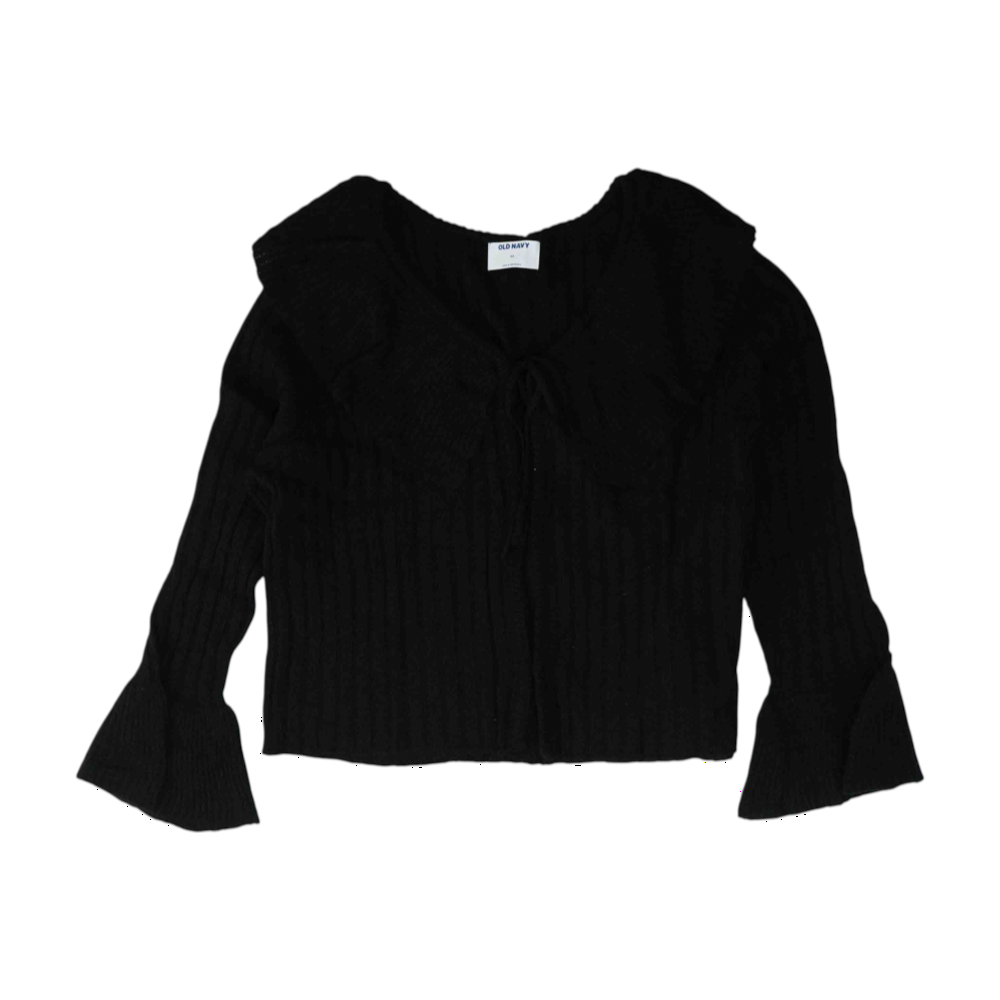Black Plus Size Cardigan Sweater