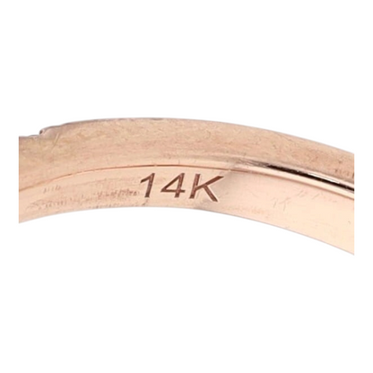 6 1/8 ctw 14K Rose Gold Citrine Fashion Ring