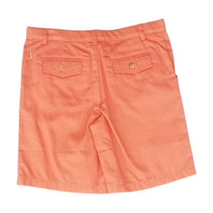 Coral Solid Chino Shorts