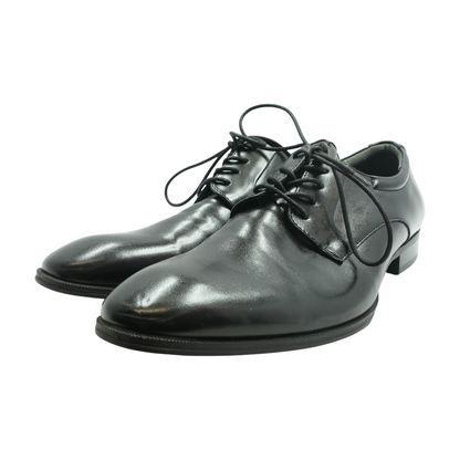 Black Lace-Up Dress Shoes