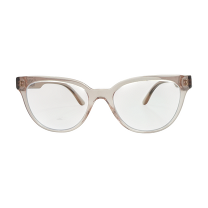 Pink Oval Prescription Eyewear
