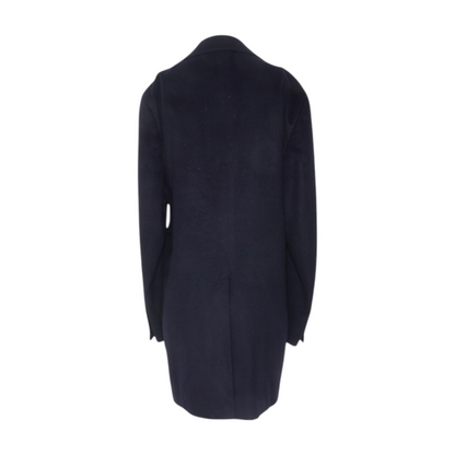 Navy Solid 100% Cashmere Suit Jacket