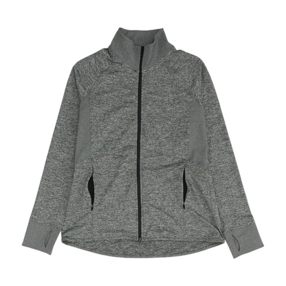 Gray Solid Active Jacket