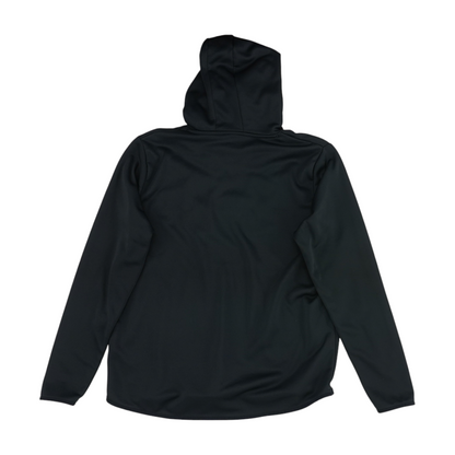 Black Solid Hoodie Pullover
