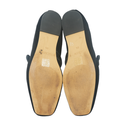 Black Slip-On Flats