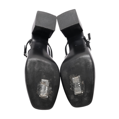 Black Block Heels