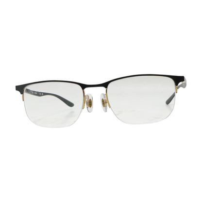 Black RB 6513 Browline Prescription Eyewear