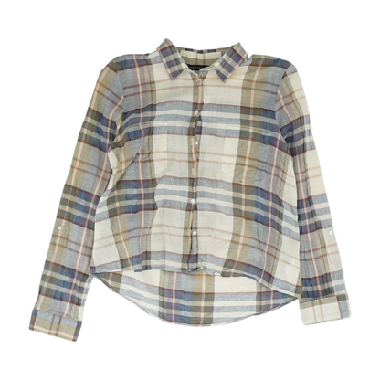 Multi Plaid Button Down