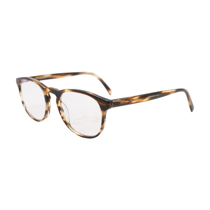 Tortoise Baker M Round Prescription Eyewear