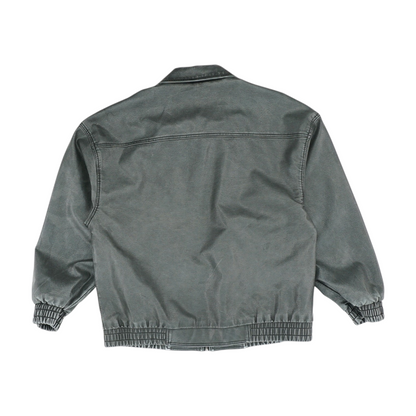 Gray Solid Jacket