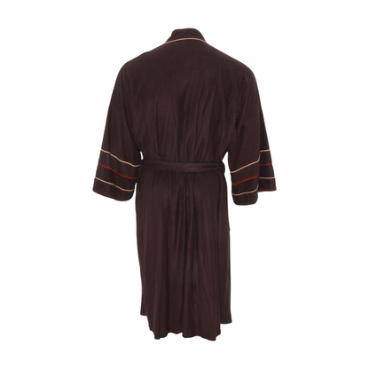 Vintage Brown Solid Robe