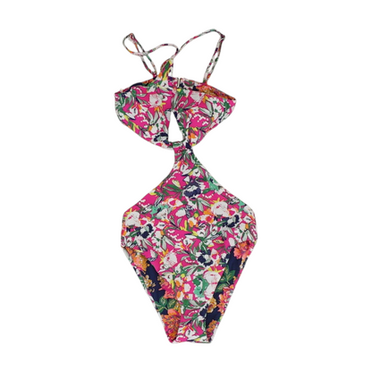 Pink Floral One-Piece