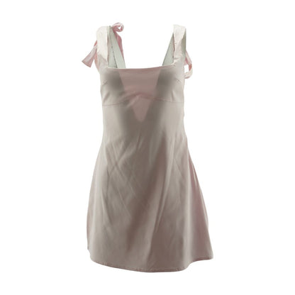 Peach Mini Dress