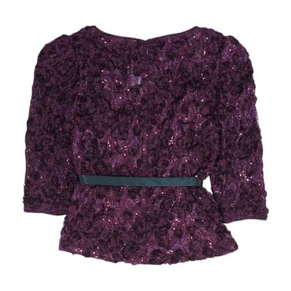 Burgundy Blouse