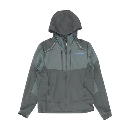 Gray Color Block Active Jacket