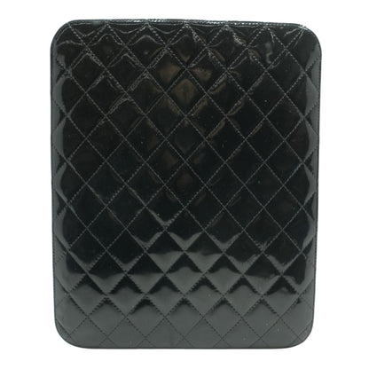 Patent Leather Quilted Ipad Case