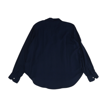 Navy Button Down