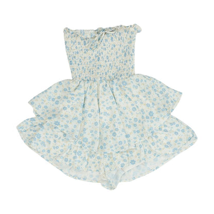 Ivory Floral Romper