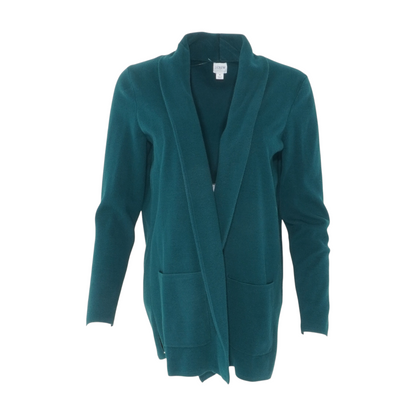 Green Cardigan Sweater