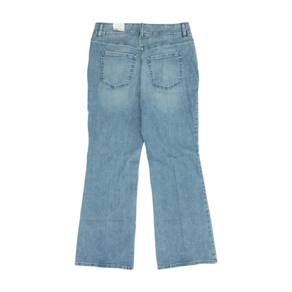 Blue Plus Size Bootcut Jeans
