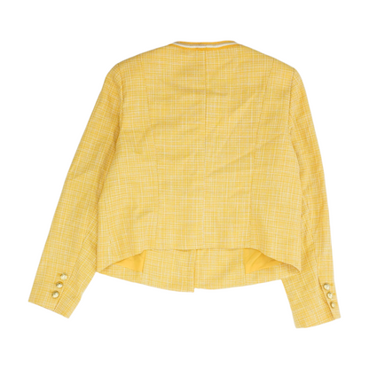 Yellow Print Jacket