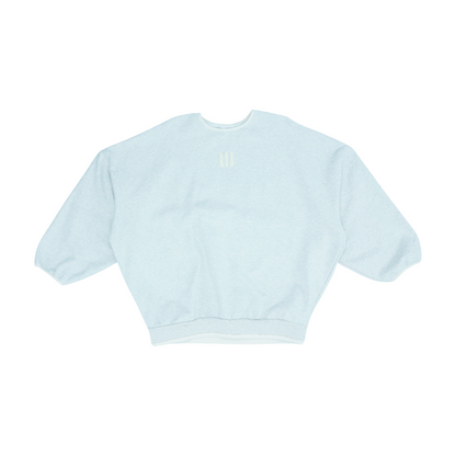 Gray Solid Sweatshirt Pullover