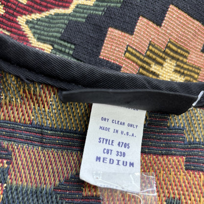 Vintage Multi Geometric Vest