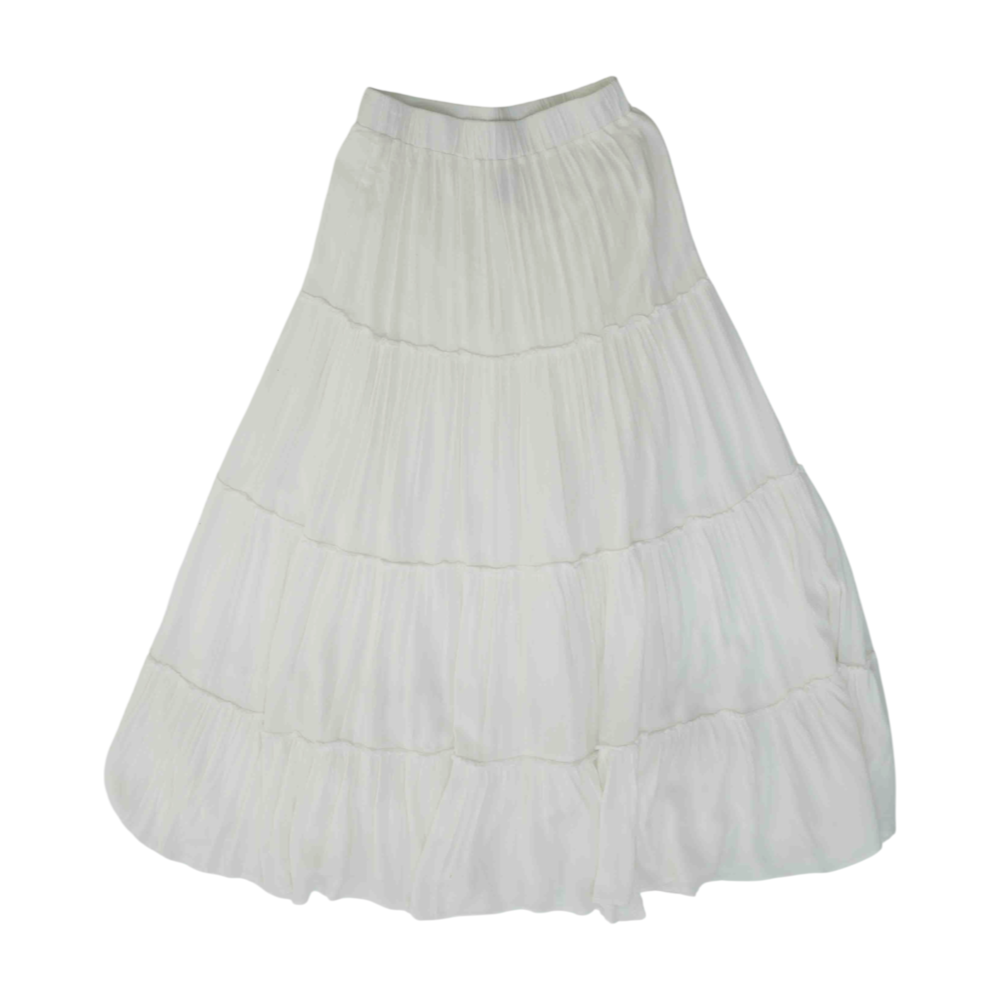 White Maxi Skirt